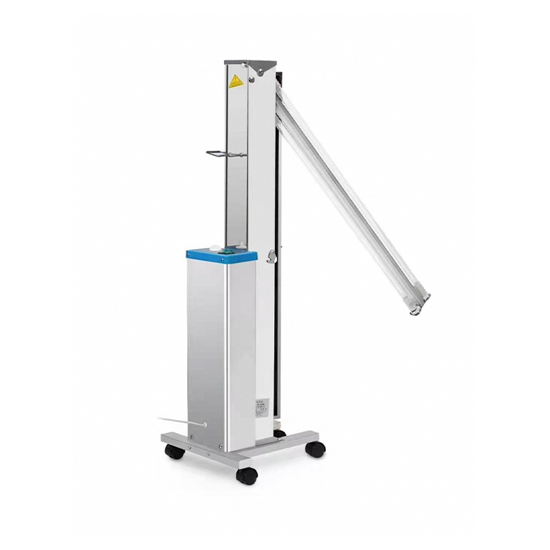 60w স্টেইনলেস স্টীল UV ল্যাম্প নির্বীজনকারী ট্রলি